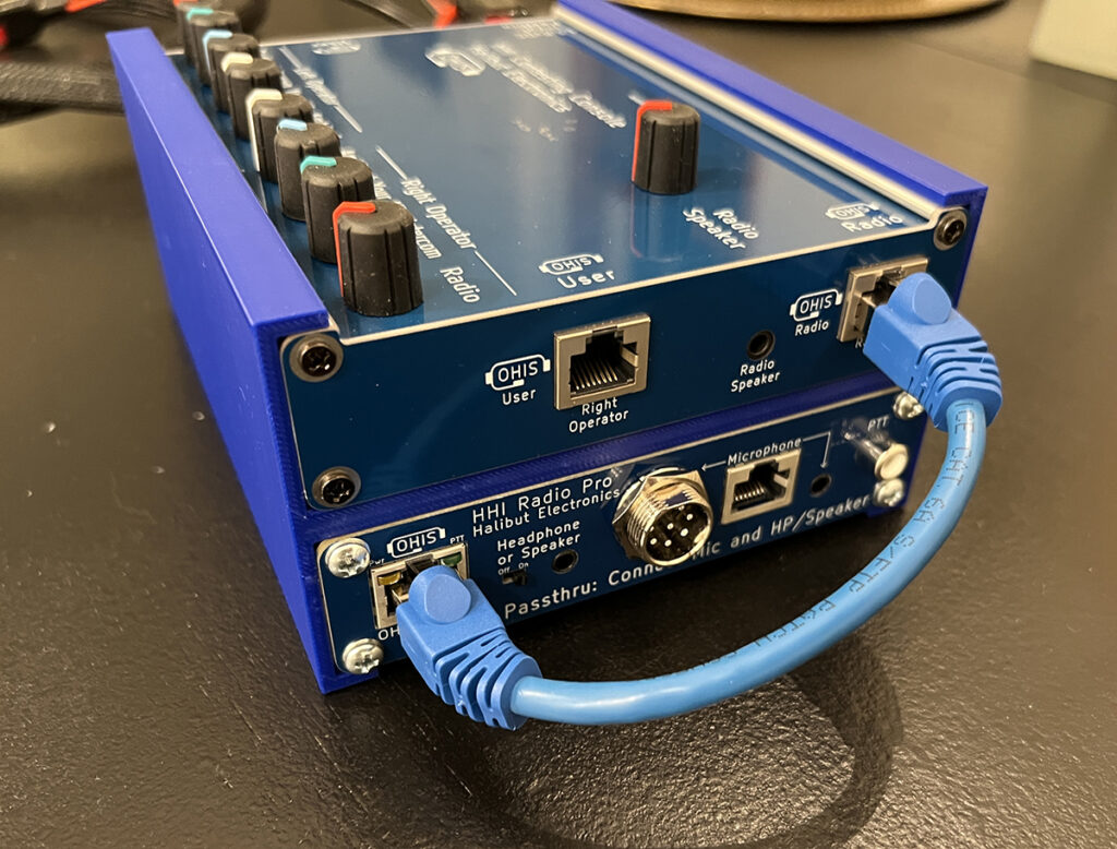 HHI Contesting Console (top) and HHI Radio Pro (bottom) sold separately.